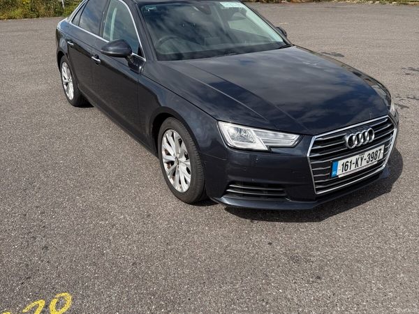 Audi A4 Saloon, Diesel, 2016, Blue