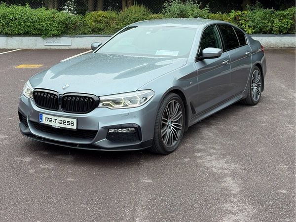BMW 5-Series Saloon, Diesel, 2017, Blue