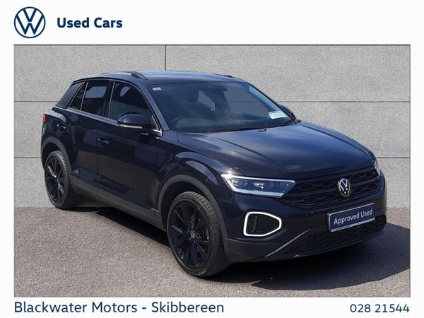 Volkswagen T-Roc Hatchback, Petrol, 2023, Black