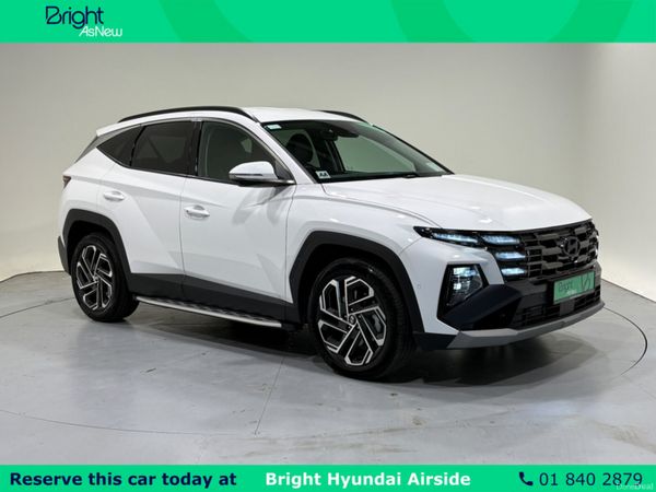 Hyundai Tucson MPV, Petrol Hybrid, 2024, White