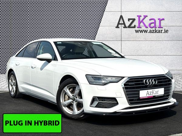 Audi A6 Saloon, Petrol Plug-in Hybrid, 2023, White