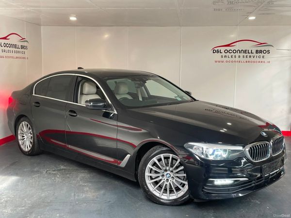 BMW 5-Series Saloon, Diesel, 2019, Black