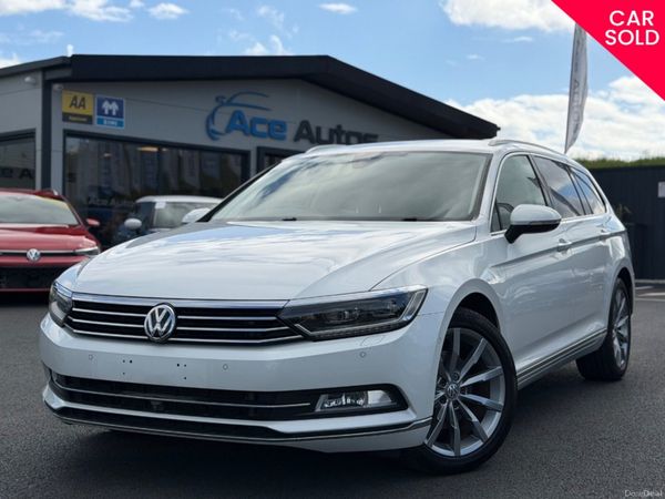 Volkswagen Passat Estate, Diesel, 2018, White