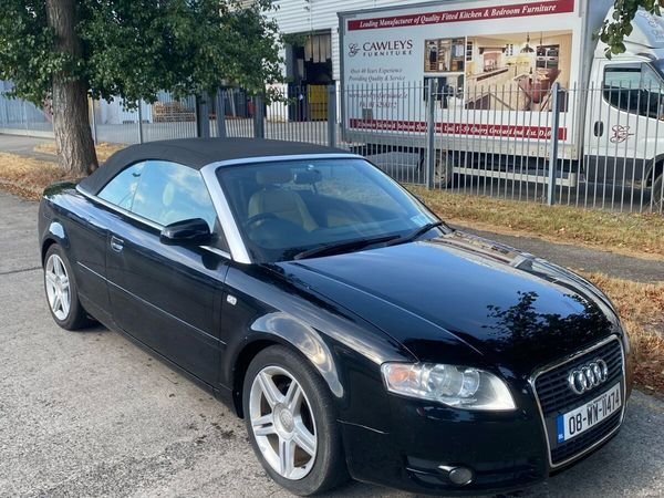 Audi A4 Convertible, Diesel, 2008, Black