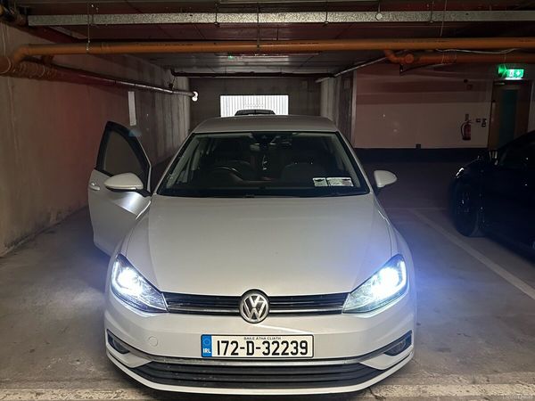 Volkswagen Golf Hatchback, Petrol, 2017, White