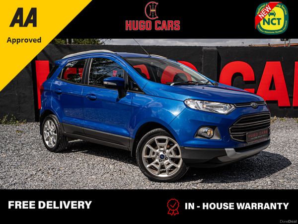 Ford EcoSport SUV, Petrol, 2016, Blue
