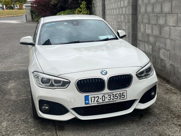 BMW 1-Series Hatchback, Diesel, 2017, White