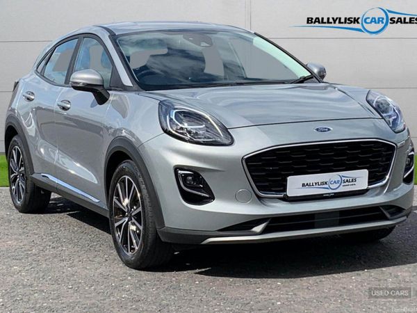 Ford Puma SUV, Petrol Hybrid, 2023, Silver