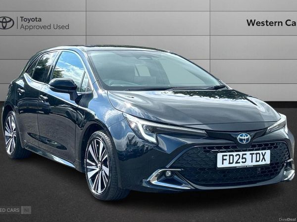 Toyota Corolla Hatchback, Petrol Hybrid, 2025, Black