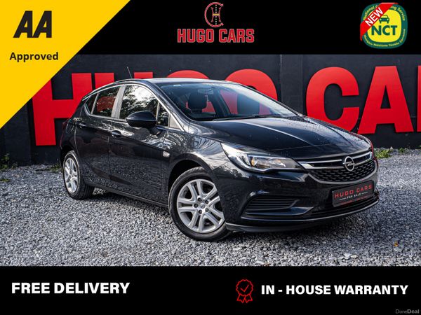 Opel Astra Hatchback, Petrol, 2017, Black