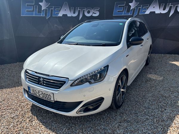 Peugeot 308 Estate, Petrol, 2015, White