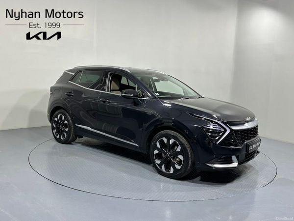 Kia Sportage SUV, Petrol Plug-in Hybrid, 2023, Black