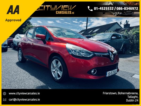 Renault Clio Hatchback, Petrol, 2015, Red