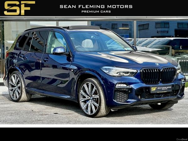 BMW X5 SUV, Petrol Plug-in Hybrid, 2021, Blue
