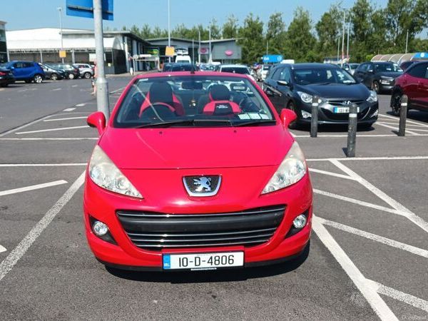 Peugeot 207 Convertible, Diesel, 2010, Red