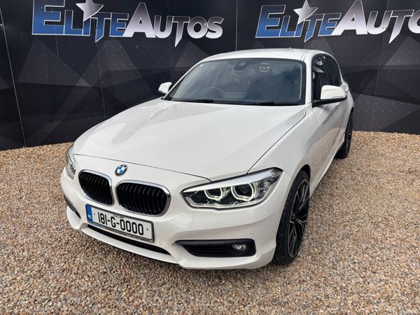 BMW 1-Series Hatchback, Petrol, 2018, White