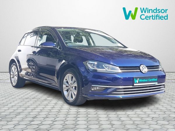 Volkswagen Golf Hatchback, Petrol, 2018, Blue