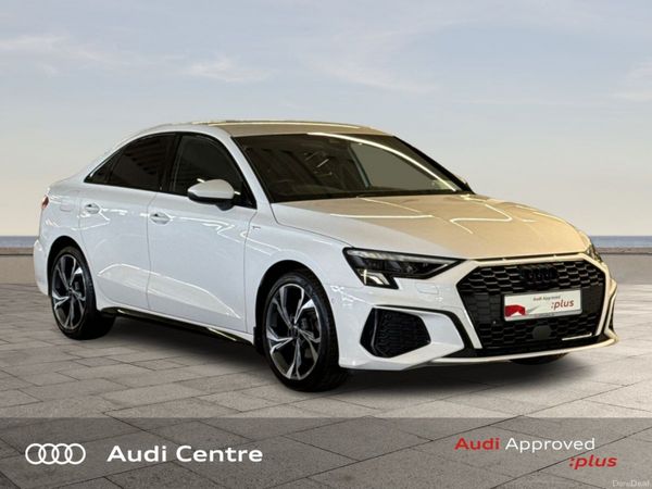 Audi A3 Saloon, Petrol, 2023, White
