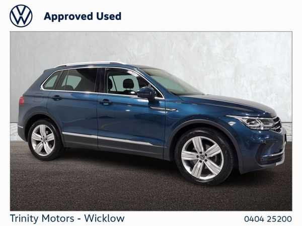 Volkswagen Tiguan SUV, Diesel, 2021, Blue