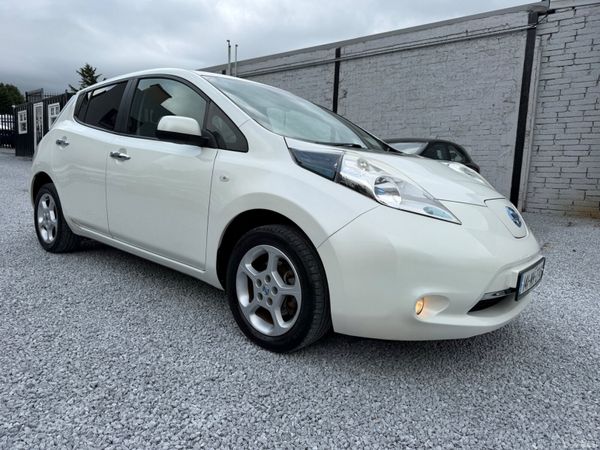 Nissan Leaf Hatchback, Electric, 2014, White