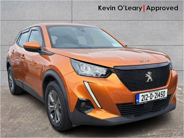 Peugeot 2008 SUV, Petrol, 2021, Orange
