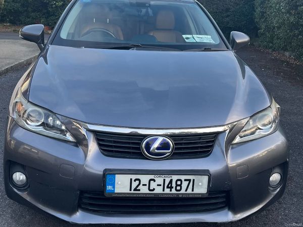 Lexus CT Hatchback, Petrol Hybrid, 2012, Grey