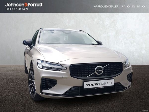 Volvo V60 Estate, Petrol Plug-in Hybrid, 2023, Gold