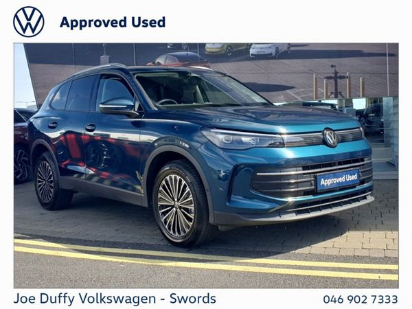 Volkswagen Tiguan SUV, Petrol Plug-in Hybrid, 2025, Blue