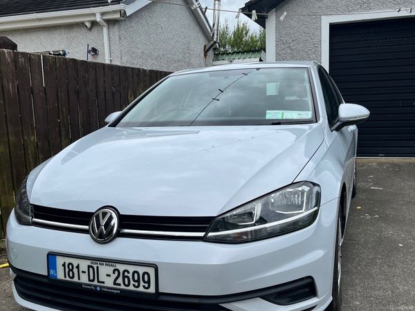 Volkswagen Golf Hatchback, Diesel, 2018, Silver