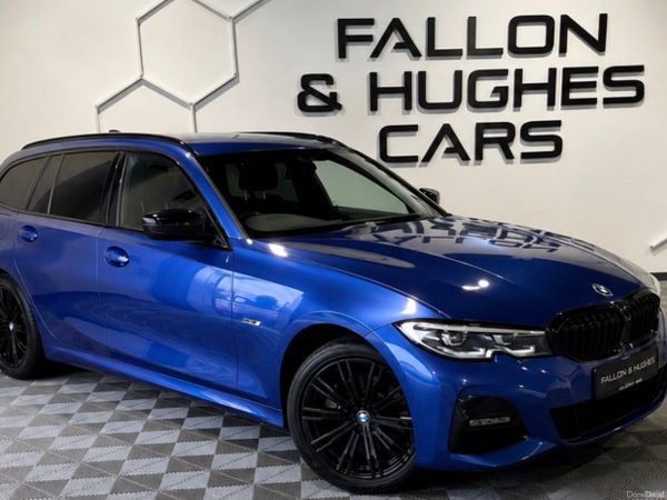 BMW 3-Series Estate, Petrol Plug-in Hybrid, 2021, Blue