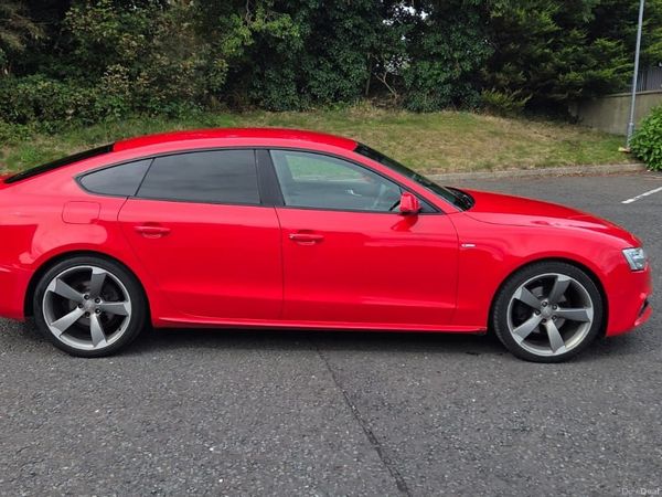 Audi A5 Hatchback, Diesel, 2013, Red