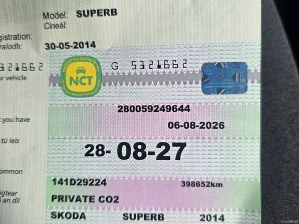 Skoda Superb Saloon, Diesel, 2014, Silver