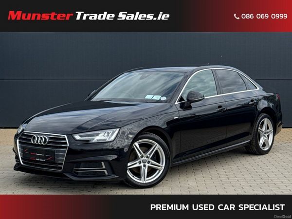 Audi A4 Saloon, Diesel, 2017, Black