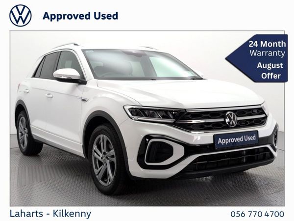 Volkswagen T-Roc SUV, Petrol, 2023, White