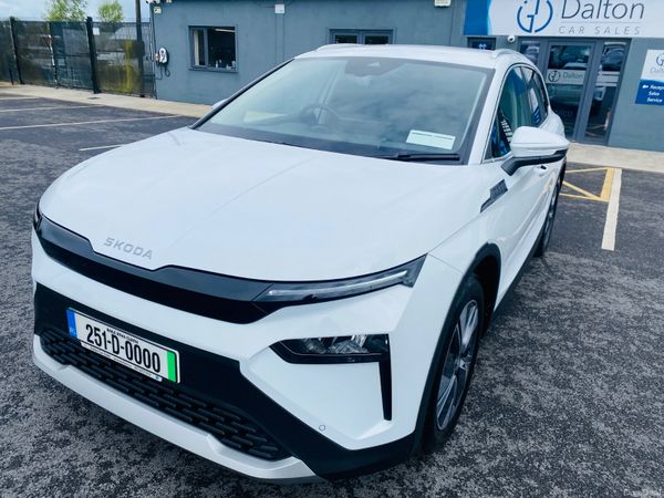 Skoda Elroq SUV, Electric, 2025, White