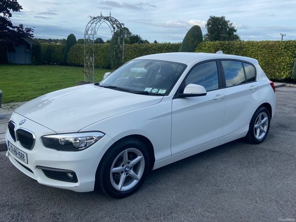 BMW 1-Series Hatchback, Diesel, 2017, White