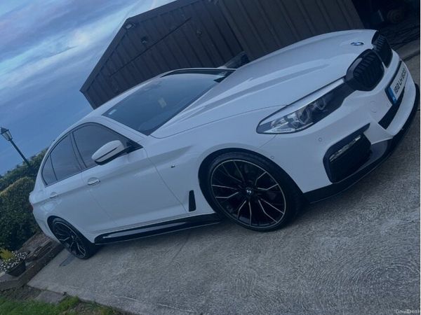 BMW 5-Series Saloon, Diesel, 2018, White