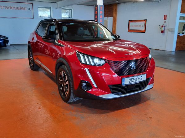 Peugeot 2008 MPV, Electric, 2021, Red