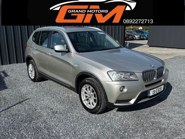 BMW X3 SUV, Diesel, 2013, Silver