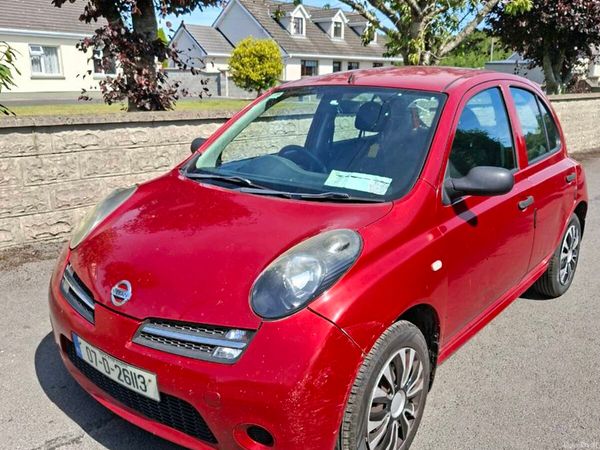 Nissan Micra Hatchback, Petrol, 2007, Red