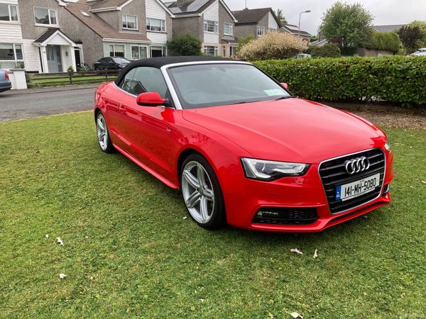 Audi A5 Convertible, Diesel, 2014, Red
