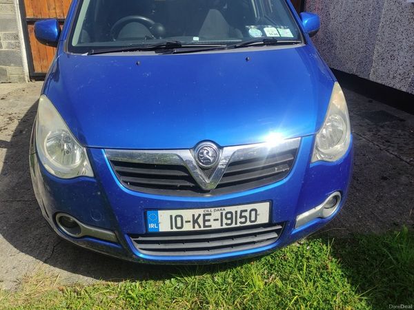 Vauxhall Agila Hatchback, Petrol, 2010, Blue
