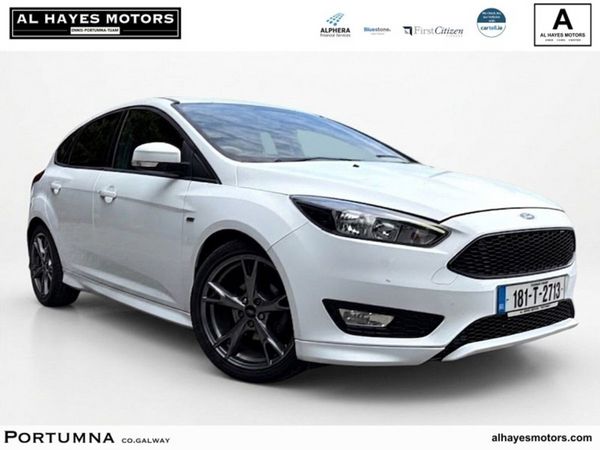 Ford Focus Hatchback, Petrol, 2018, White
