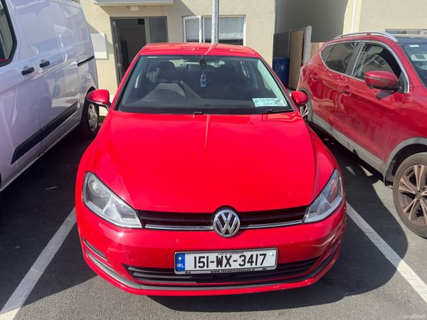 Volkswagen Golf Hatchback, Diesel, 2015, Red