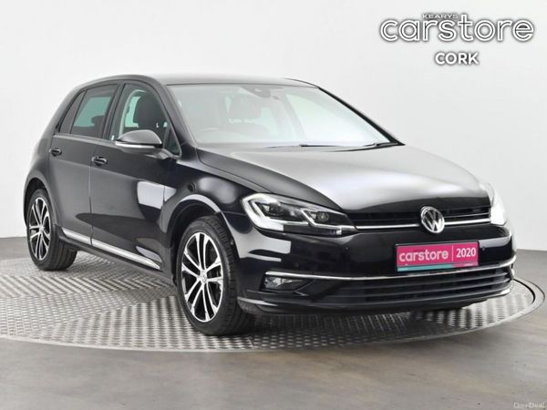 Volkswagen Golf Hatchback, Petrol, 2020, Black