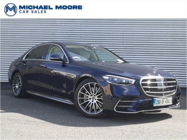 Mercedes-Benz S-Class Saloon, Diesel, 2026, Blue