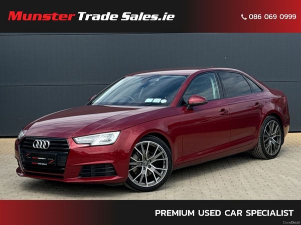Audi A4 Saloon, Diesel, 2018, Red