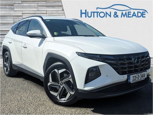Hyundai Tucson SUV, Petrol Plug-in Hybrid, 2022, White