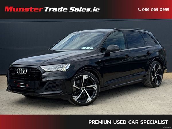 Audi Q7 SUV, Petrol Hybrid, 2022, Black