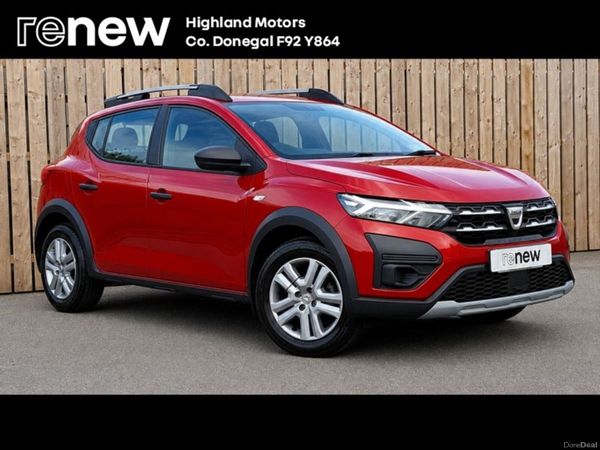 Dacia Sandero Stepway Hatchback, Petrol, 2023, Red